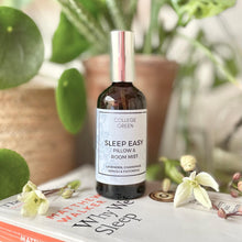 Sleep Easy aromatherapy sleep spray in amber glass bottle