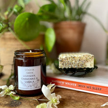 Sleep Easy gift set with natural soap & scented candle