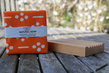 Five wrapped natural soaps for £25